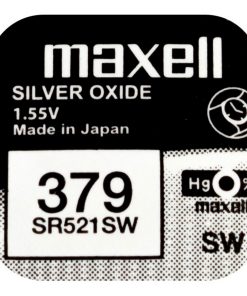 Maxell SR521SW silveroxidbatteri 379