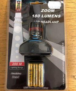 Pannlampa 180 Lumens