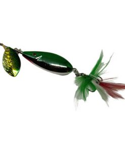Dollar Spinnare 12g - Silver/ grön 4893