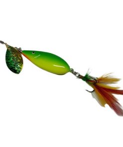 Dollar Spinnare 12g - Gul / grön 4895