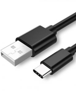 USB C kabel Svart