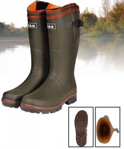 D-A-M Flex gummistövlar med neoprenfoder