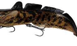 Savage Gear 3D Line Thru Burbot 36cm, 216g Fast Sinking
