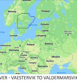 C-MAP Discover Västervik - Söderhamn kartkort M-EN-Y208-MS