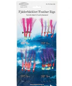 Feather Rigs 4-pack    Tackel för Torsk & Makrill