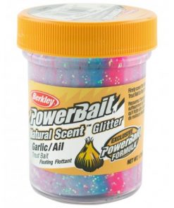 Powerbait Natural Scent Glitter Garlic - Captain America