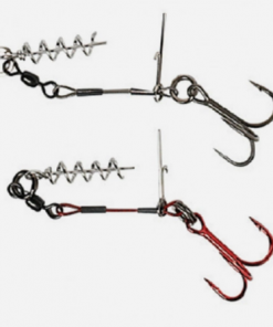 Savage Gear Carbon49 Corkscrew Stinger #2/0 31kg 2pcs
