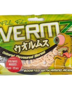 Vermz maggots pcs natural white