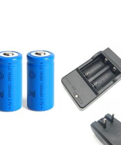 16340 Laddare inkl 2 st batterier