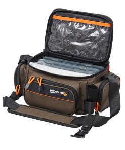 Savage Gear System Box Bag S 3 Boxes 5 Bags 15x36x23cm 5.5L