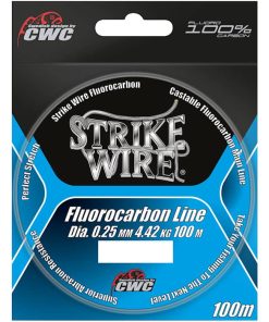 Strike Wire Fluorocarbon 0,25 mm 100 m Invisible