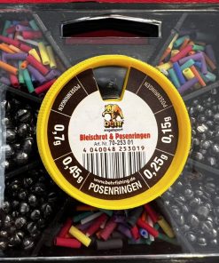 Dispenser ask med flötesgummi & blyhagel