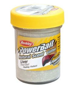 BERKLEY POWERBAIT TROUT BAIT NATURAL SCENT LIVER WHITE