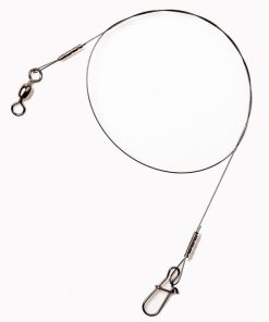 Titanium wire leader 2p 35cm 18kg
