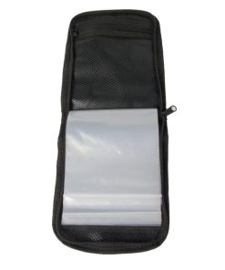 Tackelpärm med 10st plastfickor tarpaulin 21x18cm