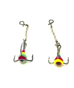 Stark Pimpelkrok Med Kedja 2,5cm 8# 2-Pack