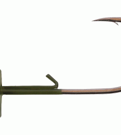 Owner Block Jig Head 1/0 green pumpkin