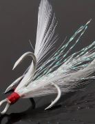 Trekrok m glitterfjäder