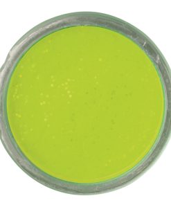 Berkley Powerbait Natural Glitter Trout Dough - Cheese Chartreuse Glitter