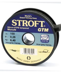 Stroft GTM nylonlina ljusgrå 100m