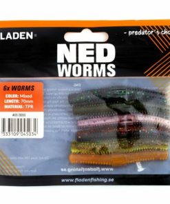 NED Worms 6-pack color mix