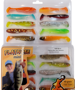 Flatnose mini 9cm 10-pack Colormix